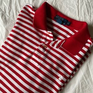 XL Striped Polo